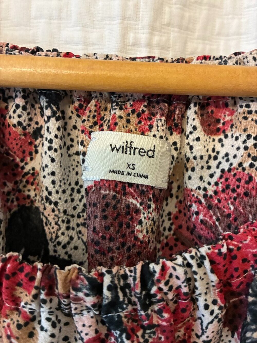 Arizia Wilfred Fall Floral Print Top